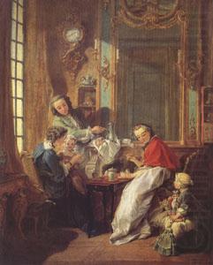 Francois Boucher The Lunch (mk05) china oil painting image